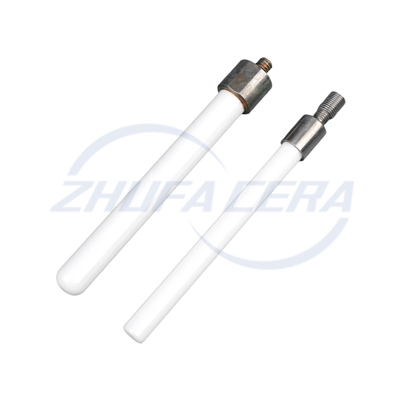 Tijă ceramică din zirconiu cu cap metalic