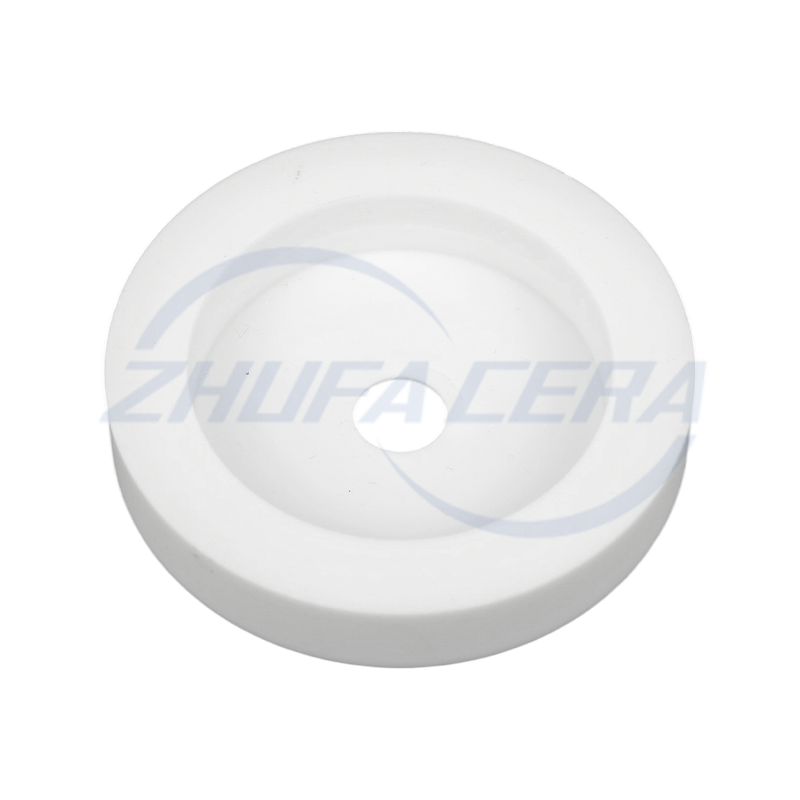 Disc ceramic perforat cu alumină