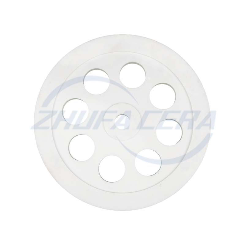 Disc perforat din alumină ceramică