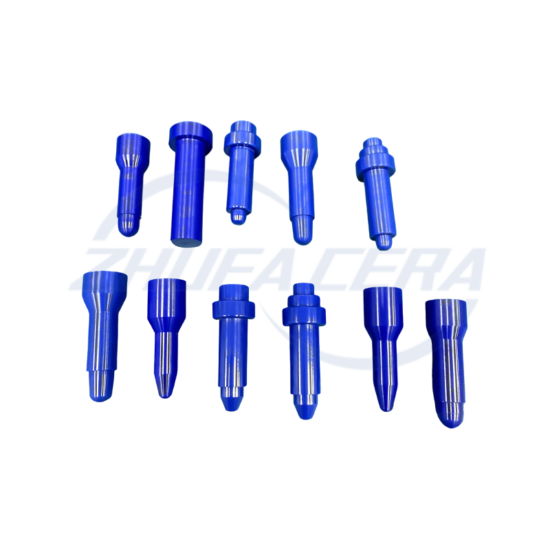 Produse din seria de știfturi de poziționare din ceramică din zirconiu albastru